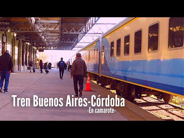 Viaje en tren a Córdoba desde Buenos Aires en camarote