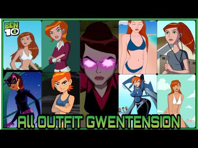 Gwen's All Outfit || All ben10 series last to end || new video by @AnimationDuniyaHindi