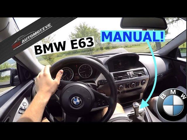 2004 | BMW 630i Manual (E63) POV Test Drive + Acceleration 0 - 200 km/h