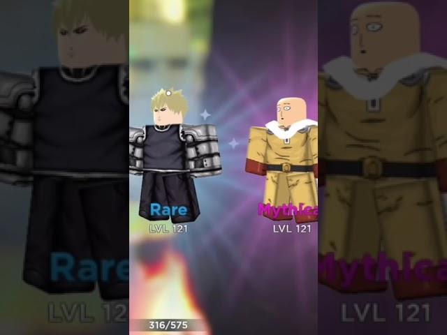 TWO MYTHICALS FROM ONEPUNCHMAN / Anime fighters simulator