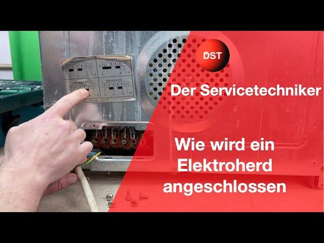 Elektroherd an 400V mit 5 Adern anschließen