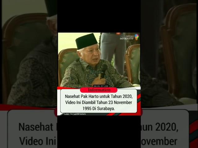 pesan soeharto tahun 2020