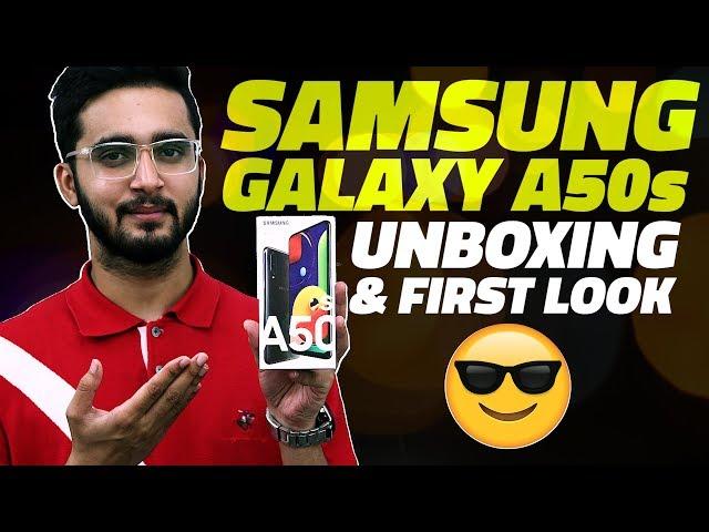 Samsung Galaxy A50s Unboxing and First Look – Prices in India, Key Features