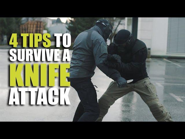 How to survive a knife attack | 4 essential tips