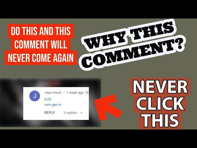 Don't Be a Victim of YouTube Spam Bots STOP CLICKING ON YT VIDEOS FROM SPAM BOTS - Here's Why