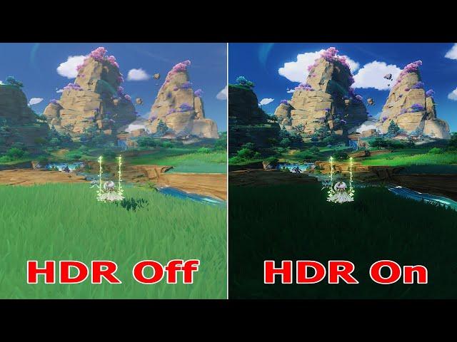 Genshin Impact HDR - My best NVIDIA Game Filter's Settings