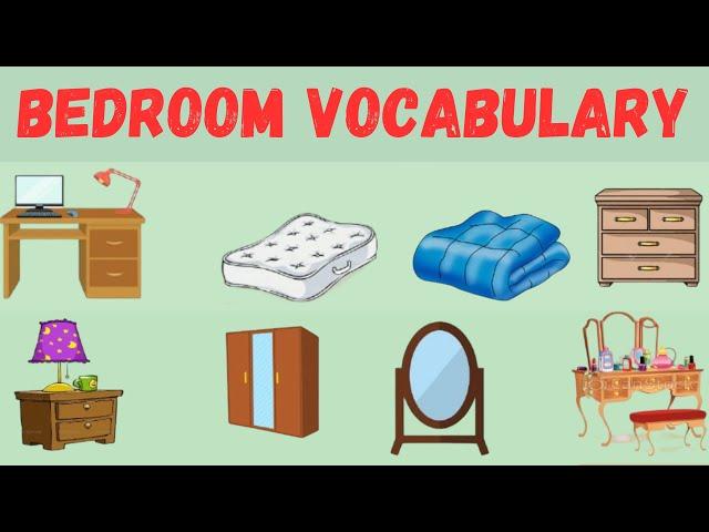 Bedroom Vocabulary | English practice #englishvocabulary