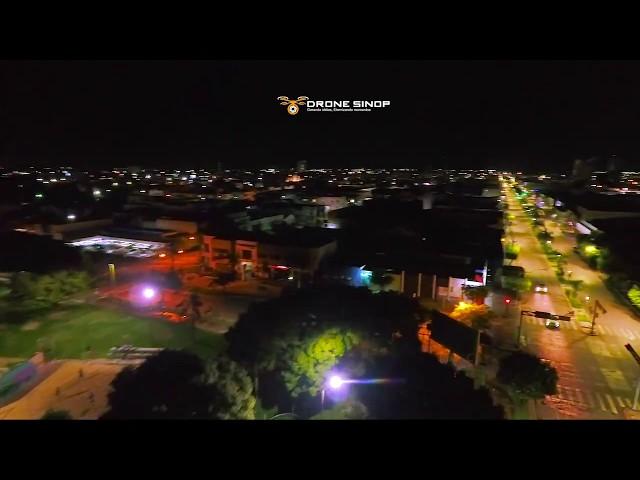 Rápida Tour pelo Centro de Sinop MT - Drone Sinop