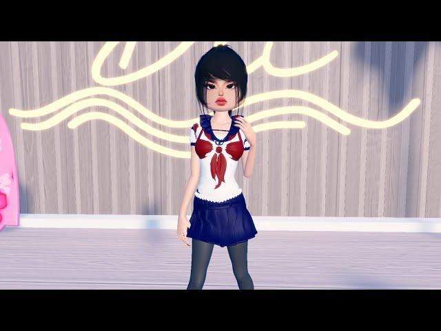 Theme: Yandere simulator, Ayano Aishi cosplay - DTI - DRESS TO IMPRESS - ROBLOX