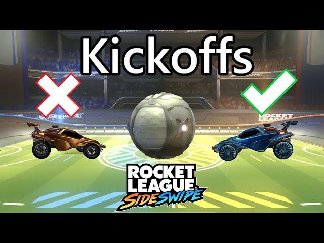 Rocket League Sideswipe Kickoffs: Never Lose a Kickoff Again!!