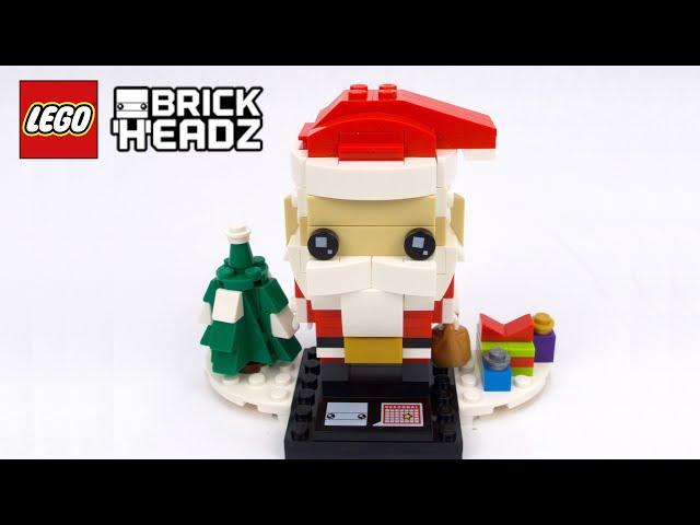 Santa Claus 40274 Speed Build - LEGO BrickHeadz 2018 #shorts