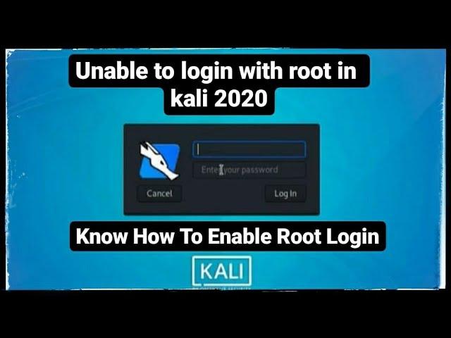 Enable Root Account Login In Kali Linux 2020.2 | GRAPHICALLY | get root access | #techyrators