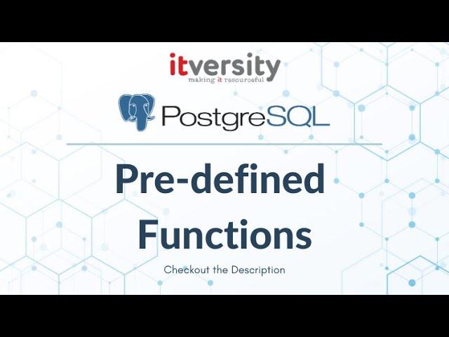 Mastering SQL - PostgreSQL: Pre-defined Functions - Using position or strpos