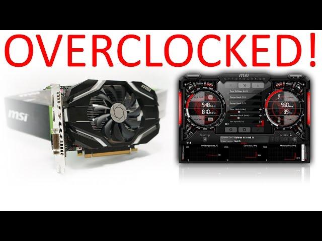 Overclocking The Smashkin's GPU | MSI GTX 1050 Ti Overclock! | My Tech Vlog