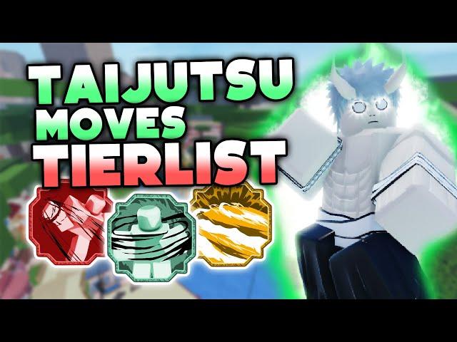 TAIJUTSU ART *WORST TO BEST* TIERLIST! | Shinobi Life 2