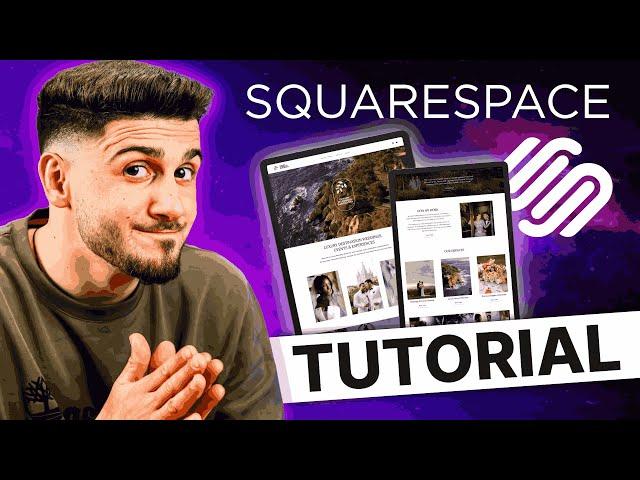 Squarespace Tutorial 2025 | How To Build A Website in 13 Minutes