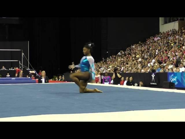 Simone Biles - Floor Exercise – 2015 Secret U.S. Classic