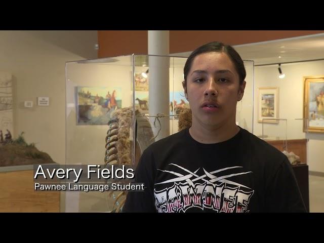 Pawnee Nation NAHM Word of the Day with Avery Fields, Pawnee Language student