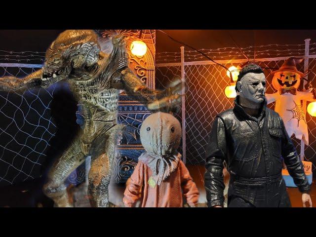 Halloween Vengeance - Horror Stop Motion Animation (Sam Trick 'r Treat, Michael Myers, Pumpkinhead)