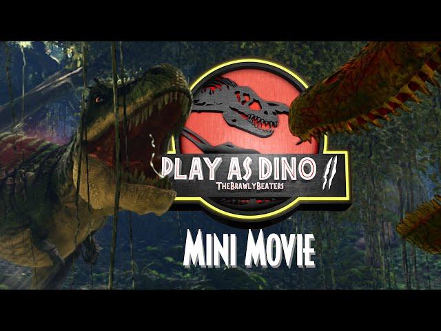Fight as JP Spinosaurus vs. T.Rex! TBBs: Play as Dino! 2.0 | ARK: Play as Dino! 2 Server Mini Movie