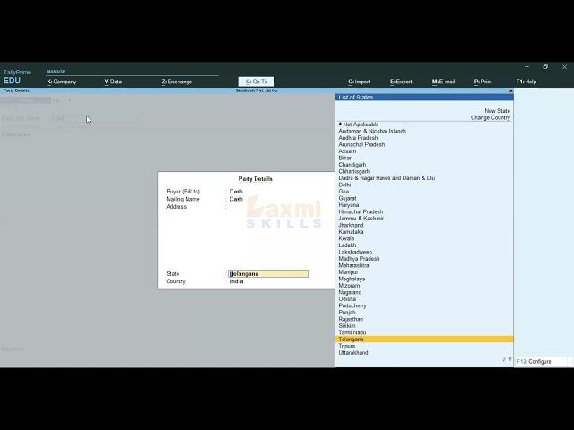 Sales Voucher Tally Prime Software in Telugu || Tally Prime In Telugu