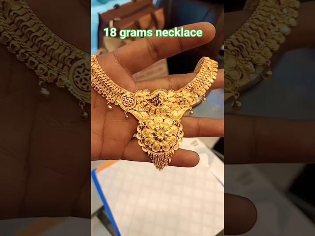 gold necklace designs/ new latest gold necklace design with weight and price// sone ka har #necklace