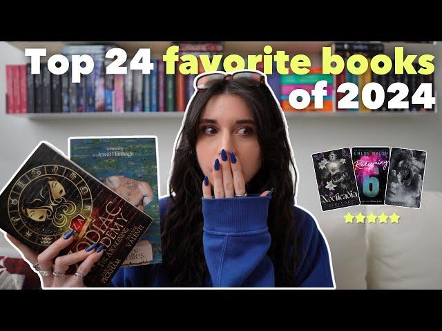 my top 24 books of 2024 | favorite books of the year 