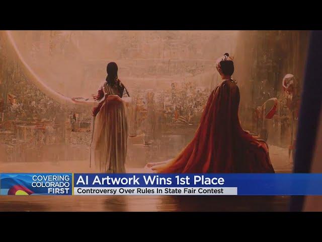 Artificial intelligence artwork wins 1st place at Colorado State Fair