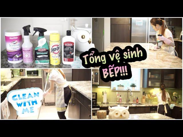 Tổng Vệ Sinh Bếp  CLEANING MOTIVATION !!!CLEAN WITH ME | mattalehang