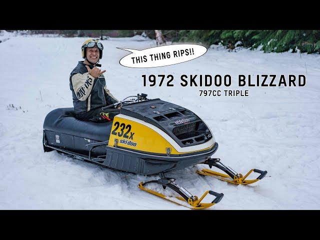 The 1972 Ski-Doo Blizzard: A Snowmobile Revolution