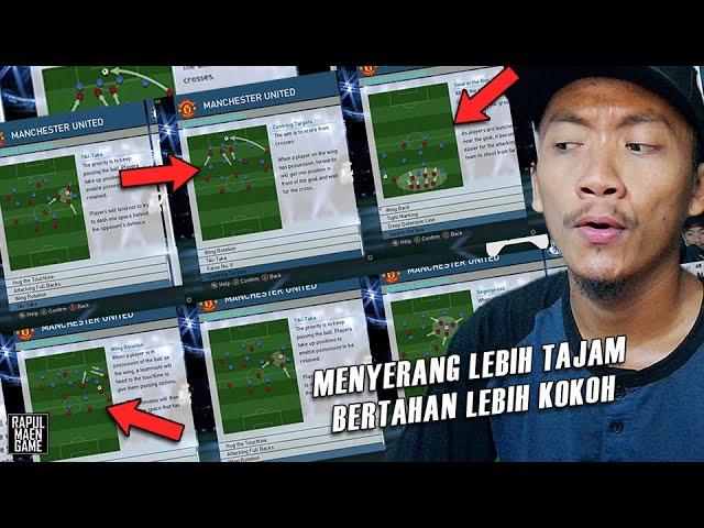 Penjelasan dan cara pakai Advanced Instruction d formasi PES - Tutorial PES untuk pemula #9