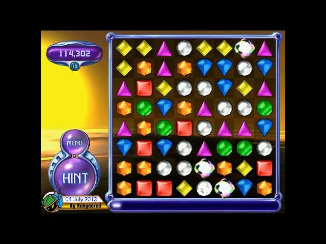 Bejeweled 2 Classic - Levels 1~17 [720p60]