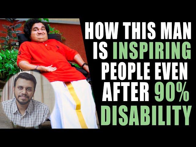 How This Man Is Inspiring People Even After 90% Disability | Nijo Jonson | Motivational Video