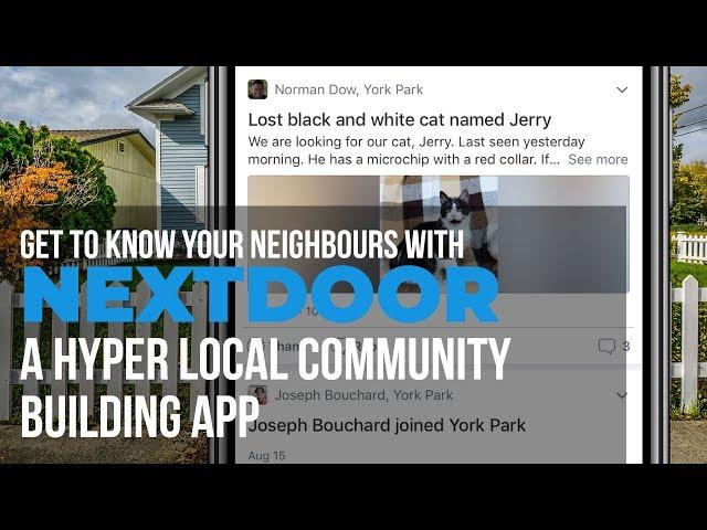 How the Nextdoor App Helps Build Communities in Canada