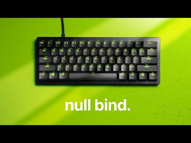 Razer's new keyboard is basically cheating.