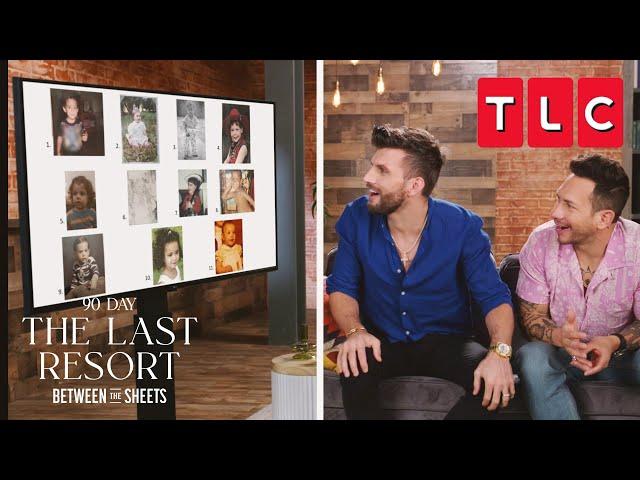 A Game of "Guess Who" With Baby Pictures | 90 Day Fiancé: The Last Resort Between The Sheets | TLC