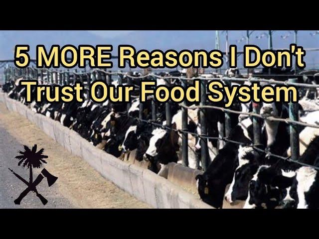 Five MORE Reasons I Don't Trust Our Food System