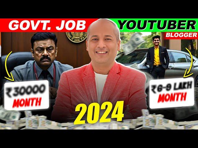 Better Carrier Option for Students in 2024   Government Job Private Job  Youtube Blogging Instagram