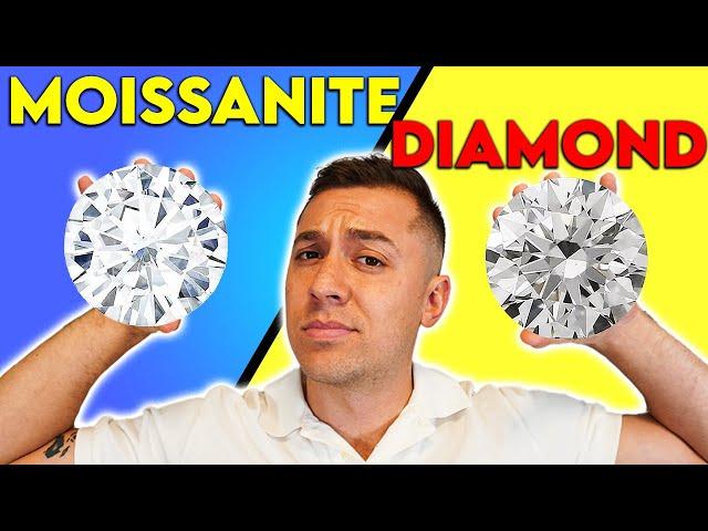 Moissanite vs Diamond - Is Moissanite really BETTER than DIAMONDS? Engagement ring shopping tips