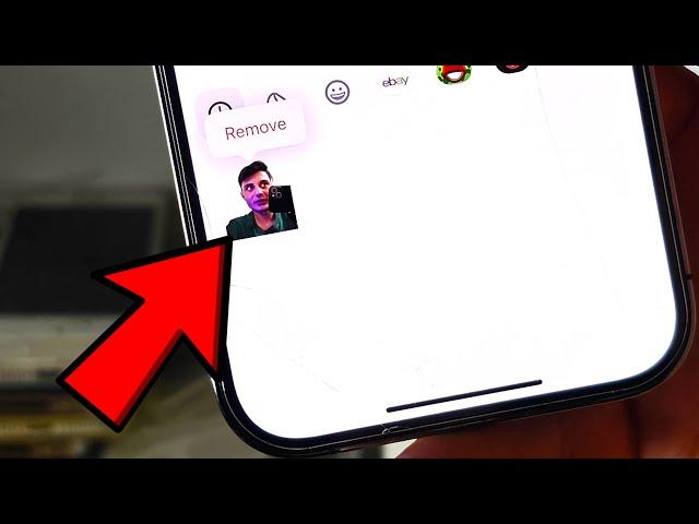 How To Delete Sticker iOS 17