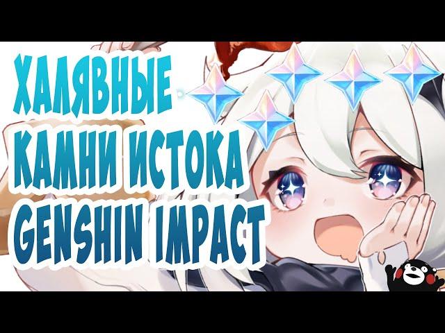 Халява в Genshin Impact! Не упусти халявные примогемы!