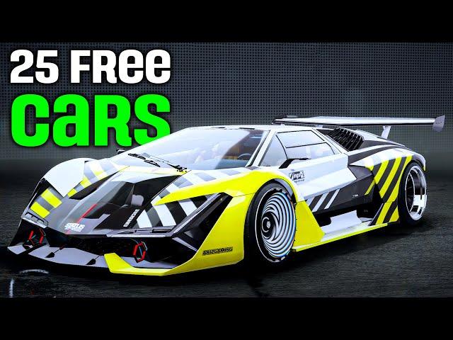 NFS Unbound - ALL 25 FREE REWARD CARS! (How to Unlock)