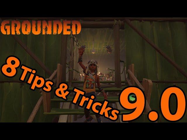 TOP 8 TIP & Tricks! Grounded 9 0! Grounded Gameplay!