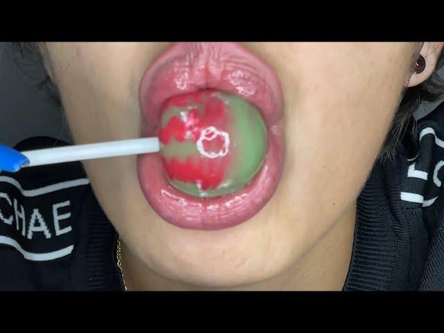 ASMR- GOURMET LOLLIPOP, HD, BIG ROUND LOLLIPOP