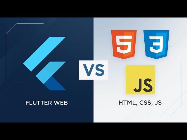 Flutter Web vs HTML, CSS & JS: Performance Comparison