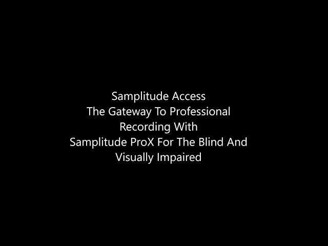 Samplitude Access-Creating A Folder And Moving Tracks Into a Folder