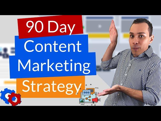 Content Marketing Strategy Guide For 2020 - 90 Day Content Calendar Template