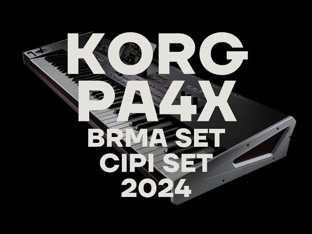 Vladan Mijatović Cipi & Marko Brma 2024 Set Za Korg PA4X - PA5X - Demo