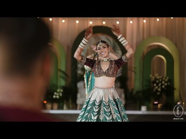 Anamika's Surprise Dance Performance | Punjabi Indian Wedding I Mexico