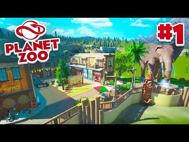 STARTING MY ZOO! - Planet Zoo #1 w/ Vikkstar